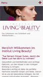 Mobile Screenshot of living-beauty.at